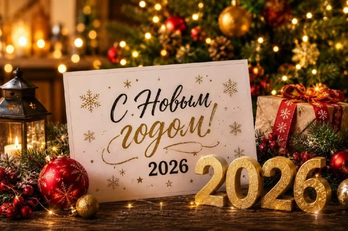 Поздравление с Новым 2026 годом