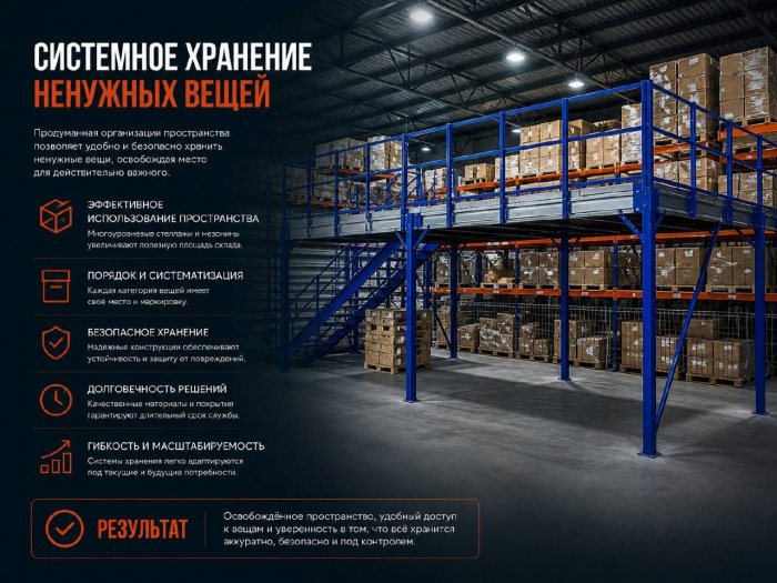 Системное хранение ненужных вещей