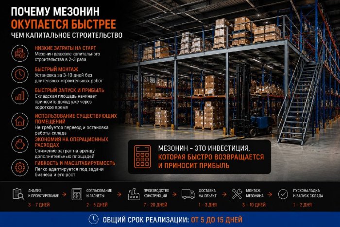 Почему мезонин окупается быстрее капитального строительства